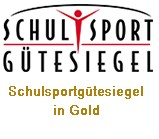 Schulsportgütesiegel in Gold